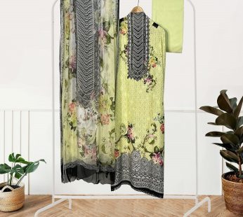 Viscose Linen Suit – 4pcs